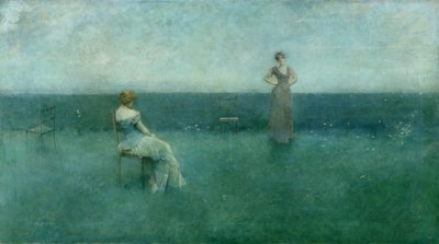 次のアーティストによるアート作品： Thomas Wilmer Dewing